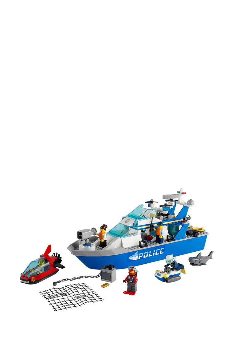 LEGO City 60277 Катер полицейского патруля 36209120 вид 3