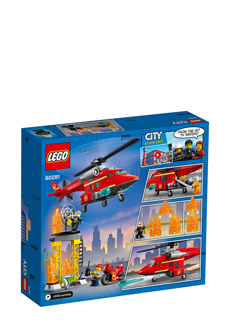 LEGO City 60281 Спасательный пожарный вертолёт 36209290 вид 2
