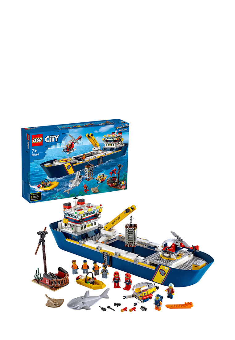 LEGO City 60266 Океан: исследовательское судно 36209780 вид 2