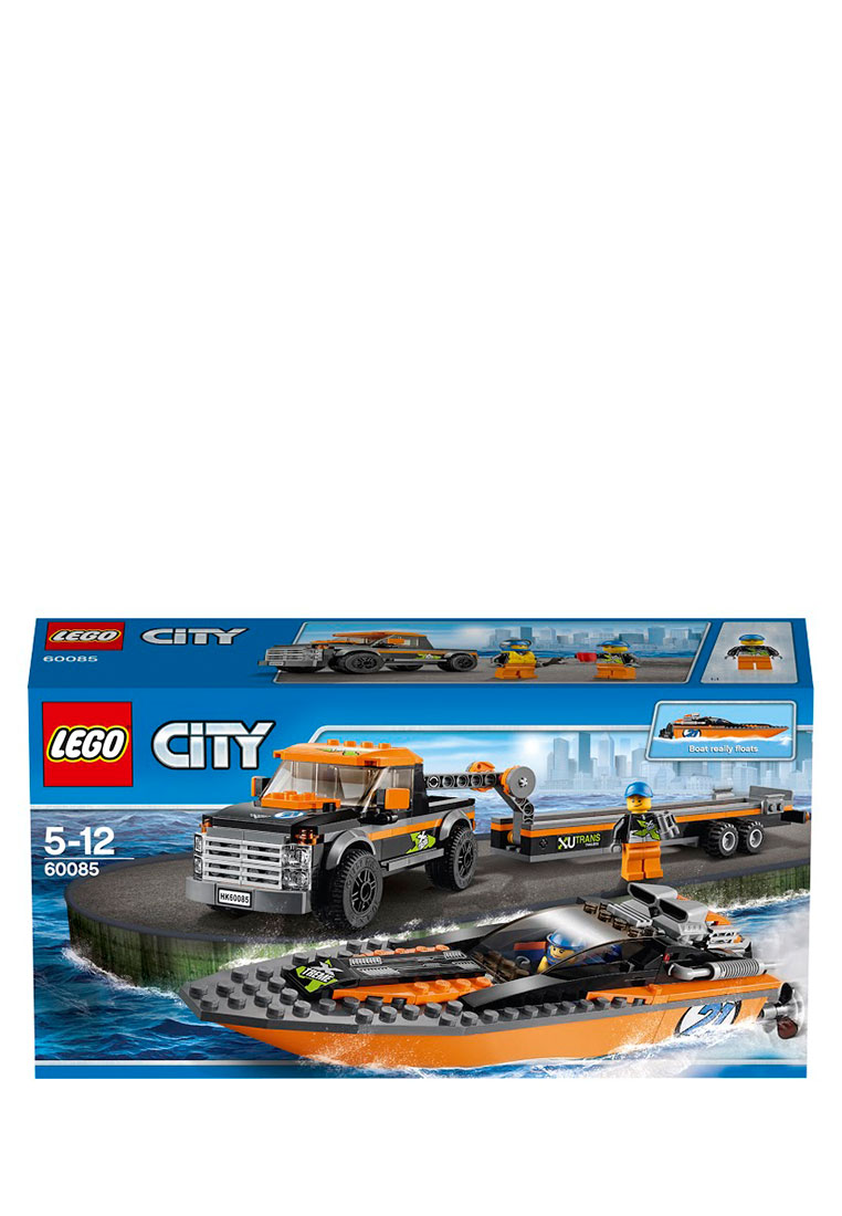Конструктор Lego Город Внедорожник 4x4 с гоночным катером 60085 36271245 вид 2