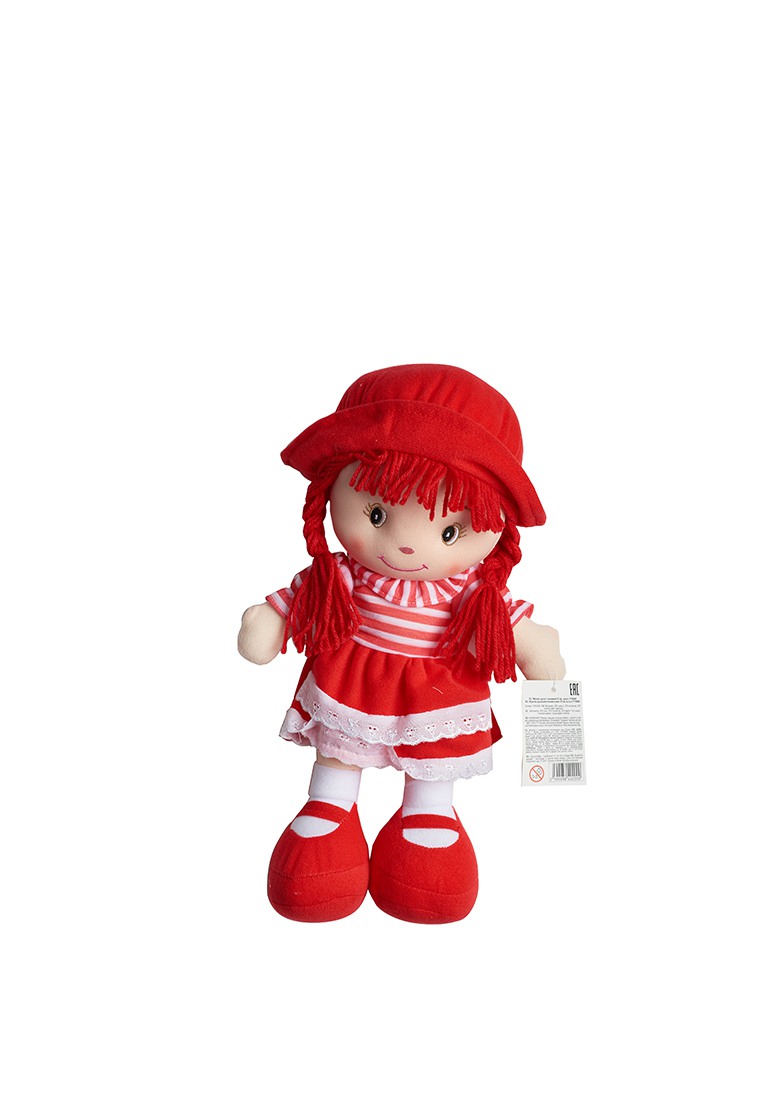 Мягкая кукла с панамкой 35 см., красн. I1156480 37003900