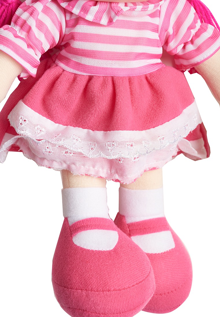 Мягкая кукла с панамкой 35 см., роз. I1156480-2 37003910 вид 4