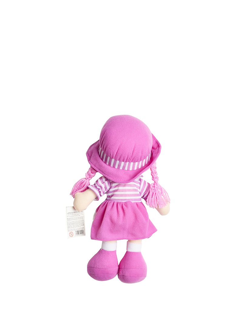 Мягкая кукла с панамкой 35 см., пурпур. I1156480-3 37003920 вид 2
