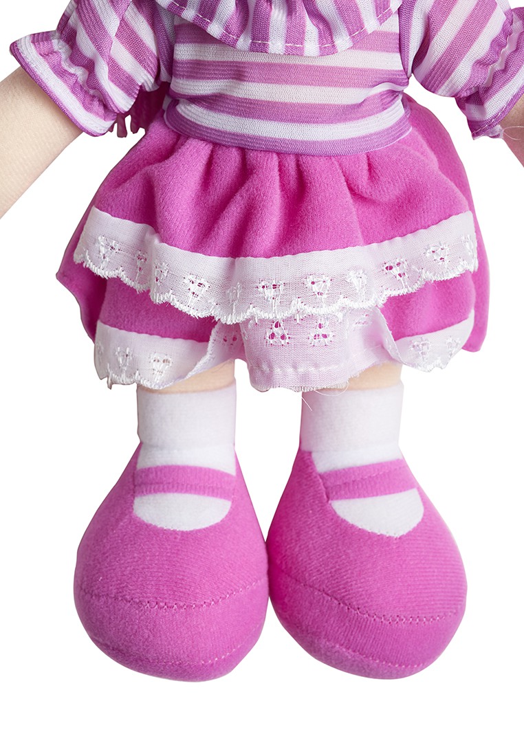 Мягкая кукла с панамкой 35 см., пурпур. I1156480-3 37003920 вид 4