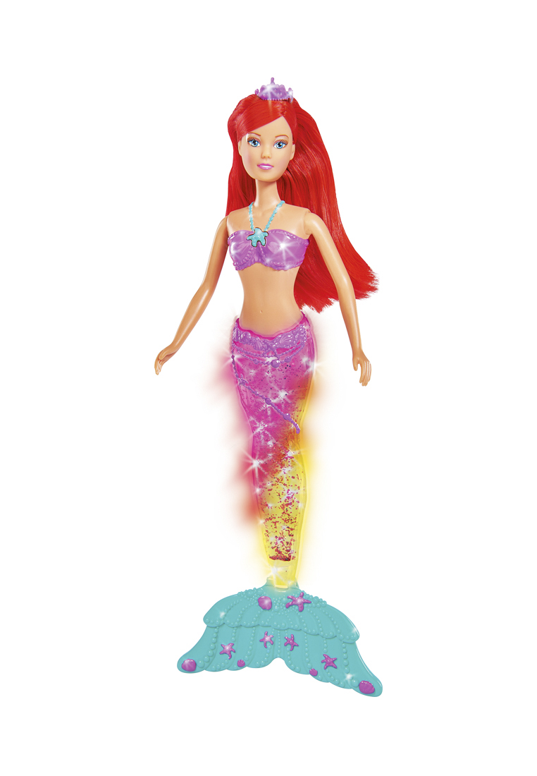 Кукла Штеффи-русалка с магическим хвостом, свет,34см.,на бат 37004530 вид 2