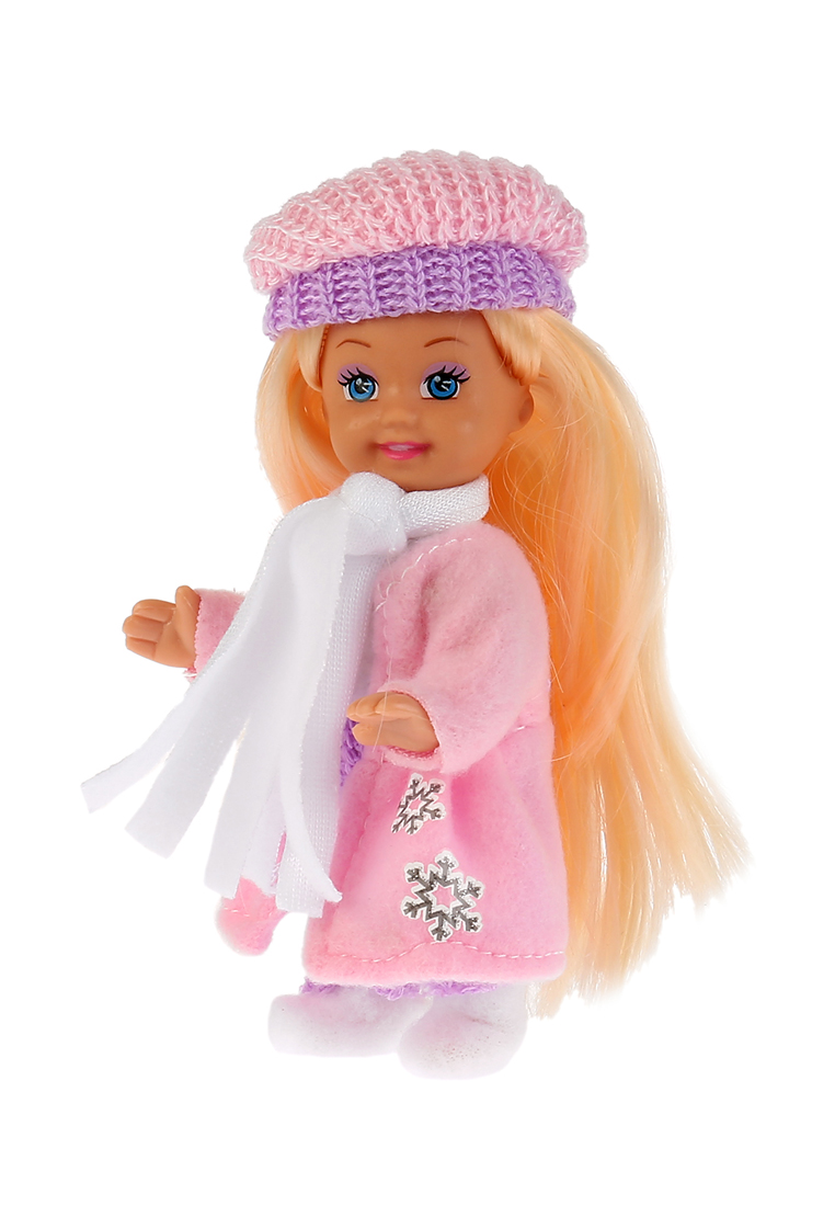 Кукла Карапуз Hello Kitty Машенька 12см тверд тело в зимней одежде 37006200 вид 2