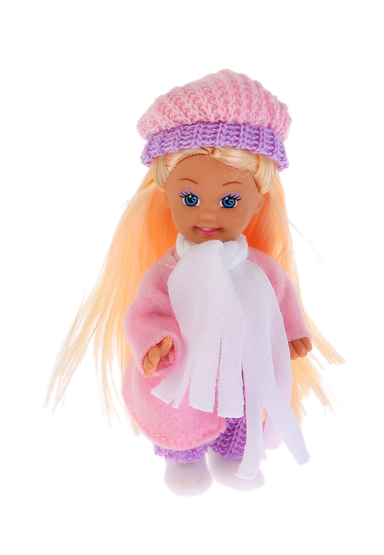 Кукла Карапуз Hello Kitty Машенька 12см тверд тело в зимней одежде 37006200 вид 3