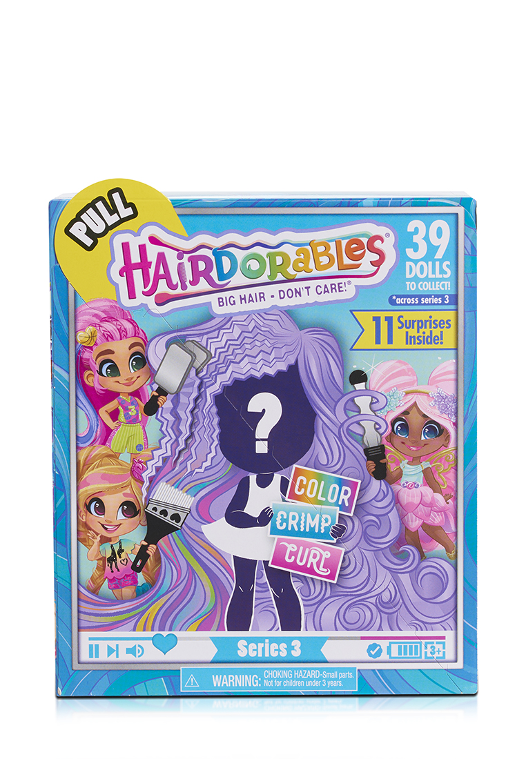 Hairdorables Кукла-загадка "Яркие вечеринки" 37007530 вид 5