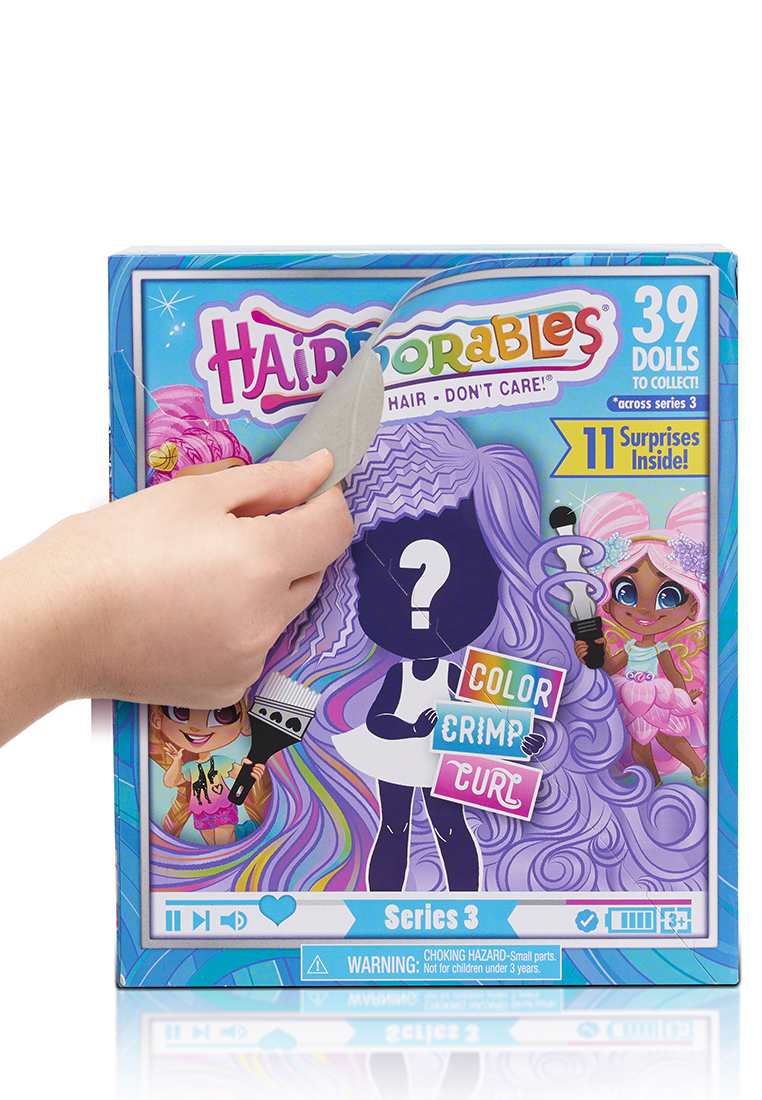 Hairdorables Кукла-загадка "Яркие вечеринки" 37007530 вид 6