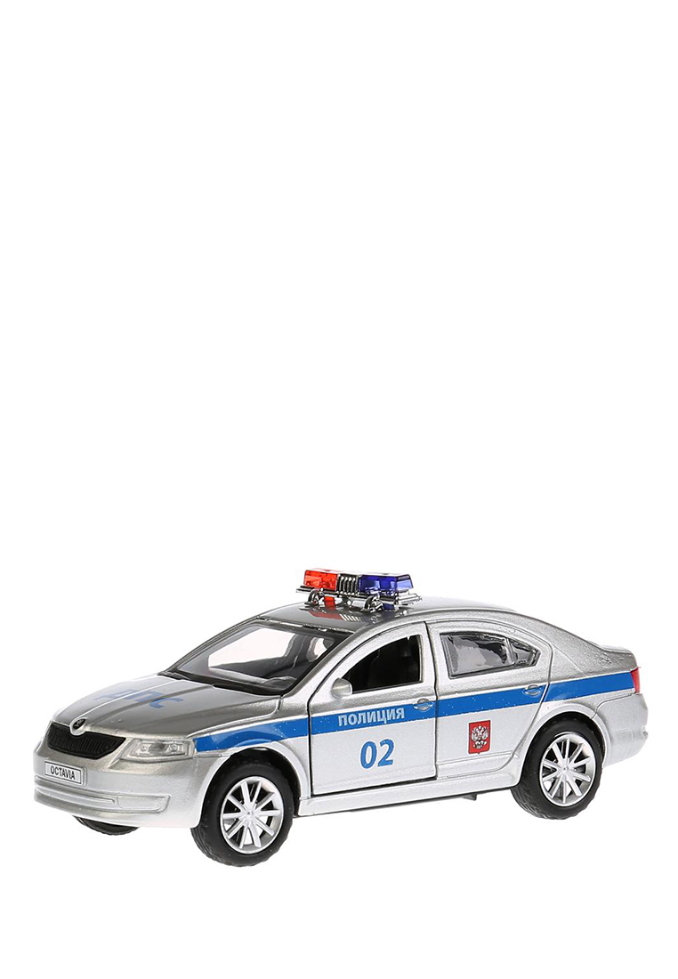 Машина Технопарк Skoda Octavia Полиция открыв.двери, инерц. 39807270