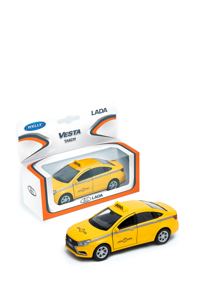 Модель машины 1:34-39 LADA Vesta такси 39808990 вид 2