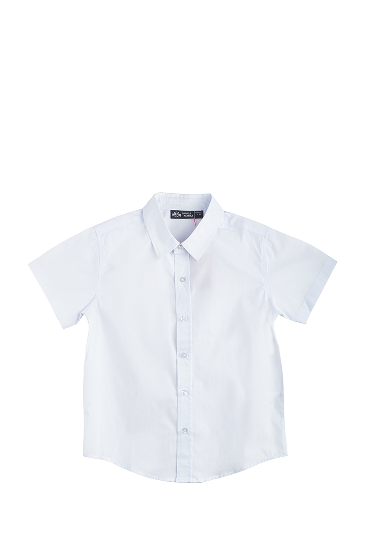 Рубашка с коротким рукавом школьная для мальчиков 39909010