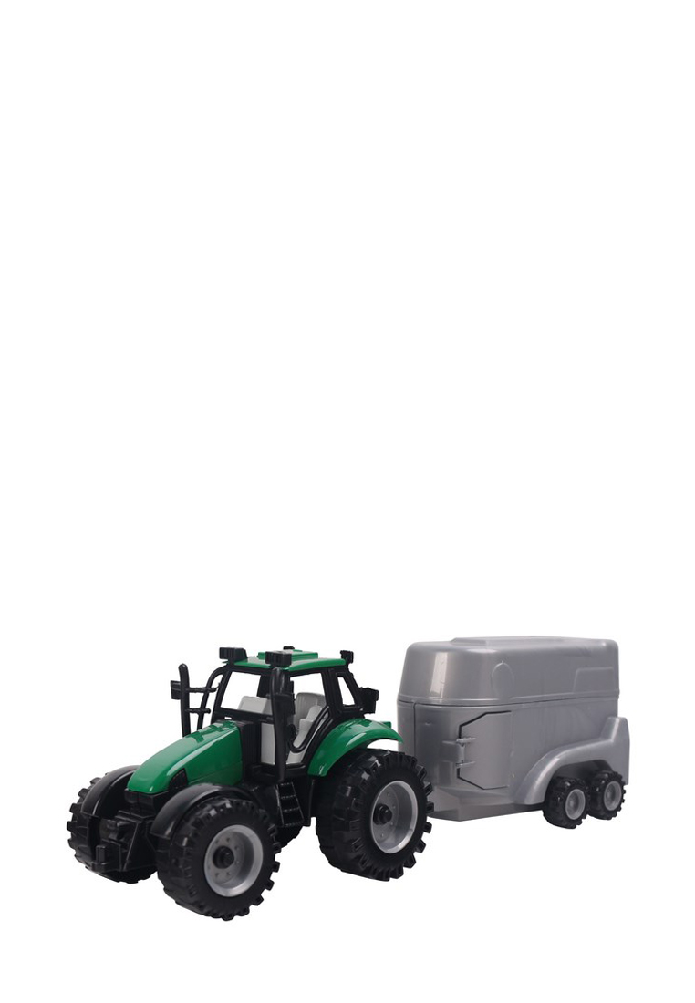 Трактор с прицепом, 24 см BT889976B 40105020