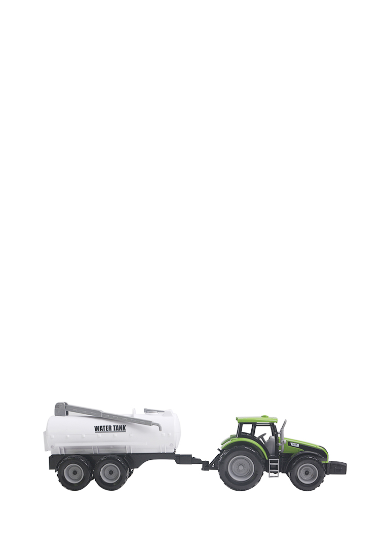 Трактор инерционный с прицепом, зел. B1059264 40106030 вид 5
