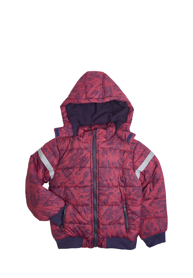 Комплект для девочек: куртка зимняя и полукомбинезон 45805000 вид 4