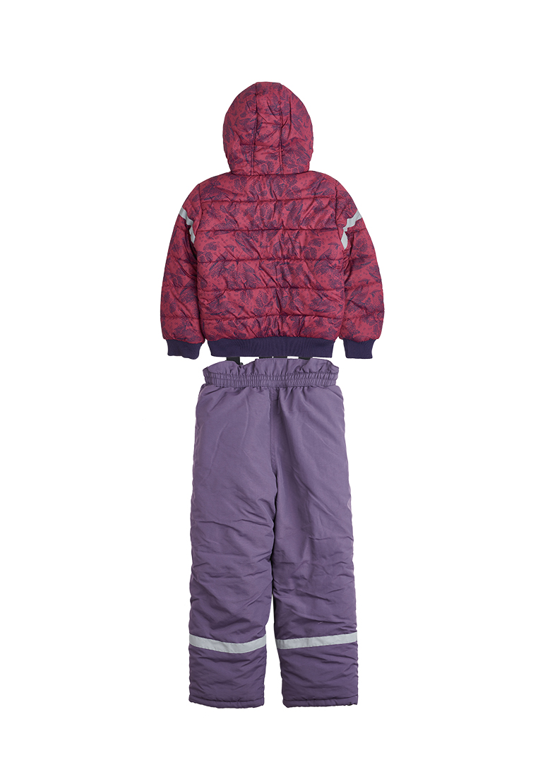 Комплект для девочек: куртка зимняя и полукомбинезон 45805000 вид 8