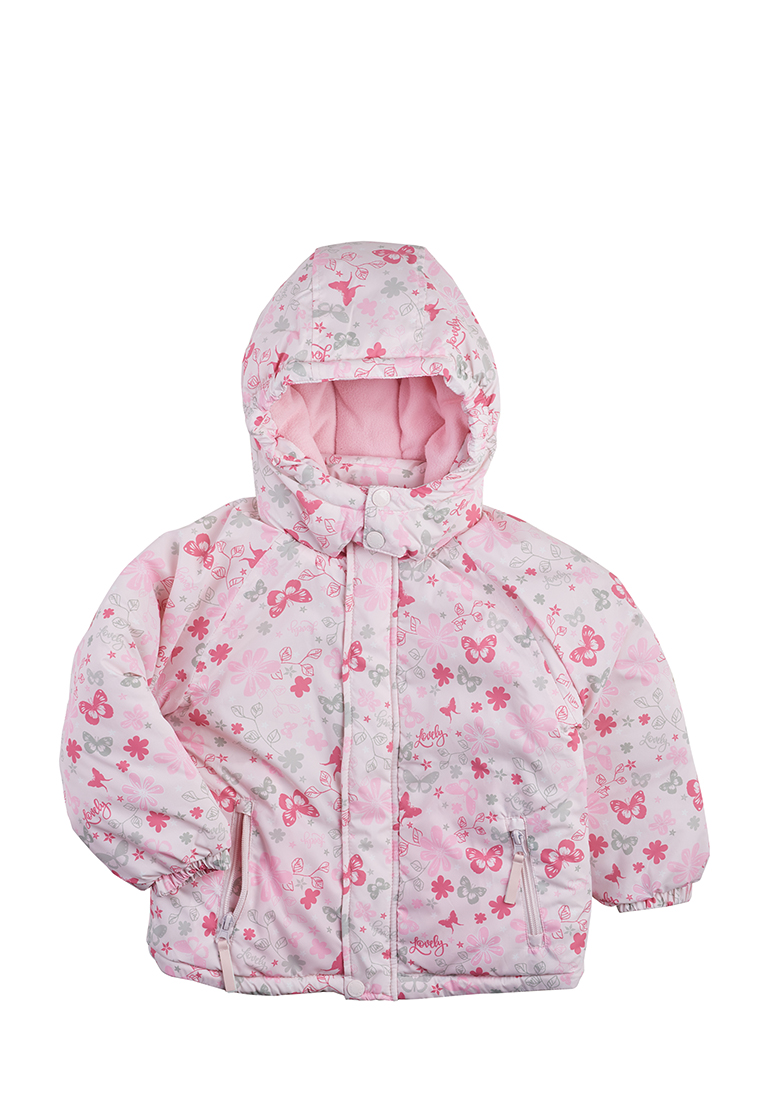 Комплект для девочек: куртка зимняя и полукомбинезон 45807000 вид 2