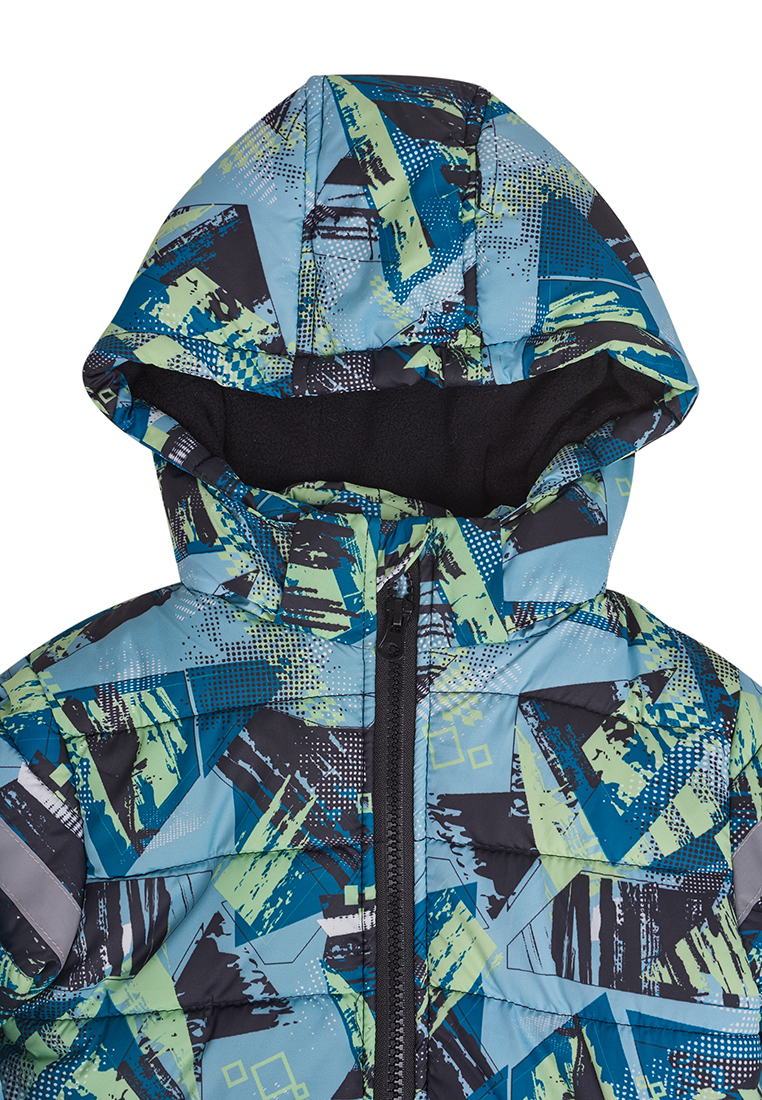 Комплект для мальчиков: куртка зимняя и полукомбинезон 45905000 вид 8