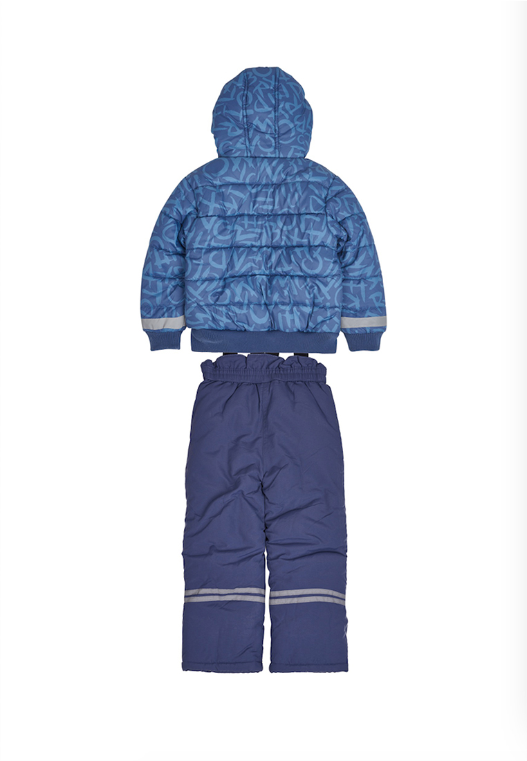 Комплект для мальчиков: куртка зимняя и полукомбинезон 45905010 вид 2
