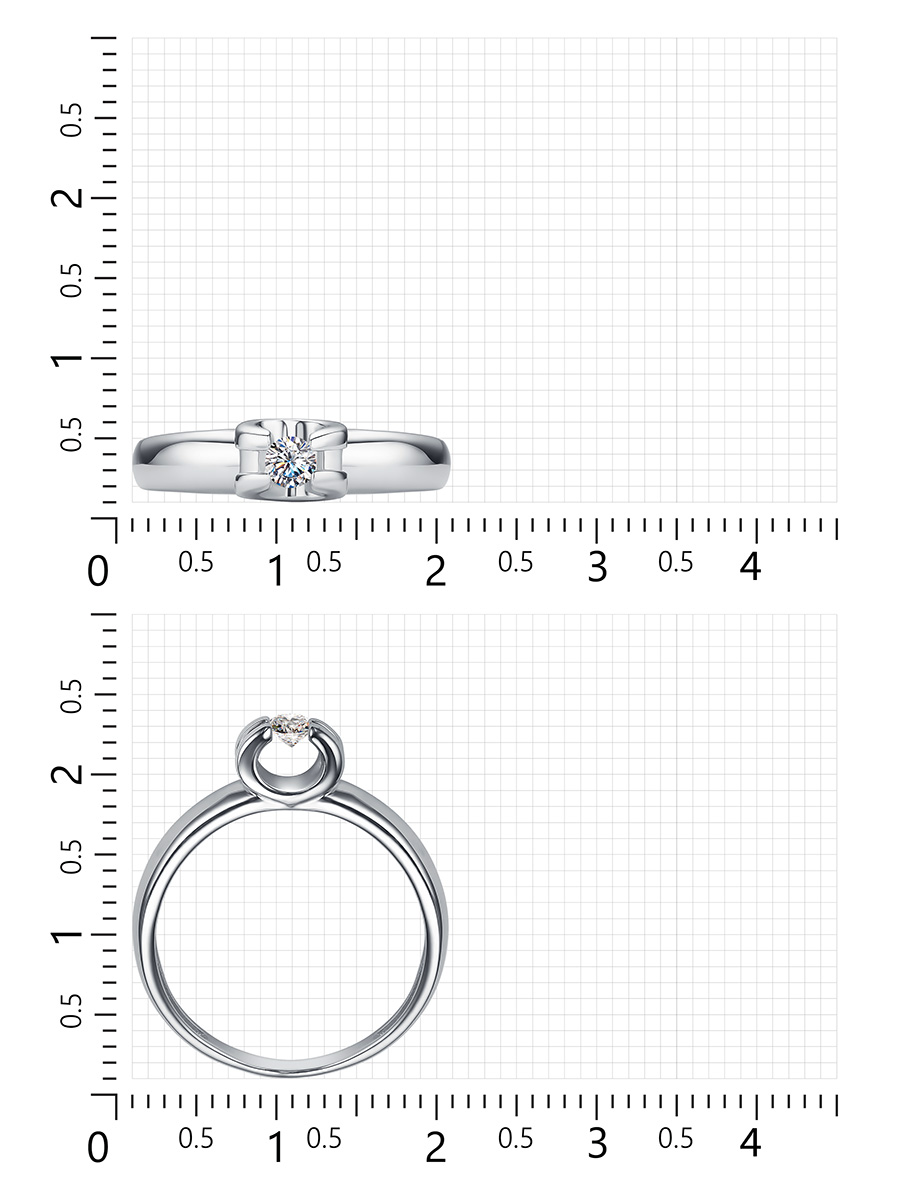 Ювелирное кольцо 534086L0 вид 4