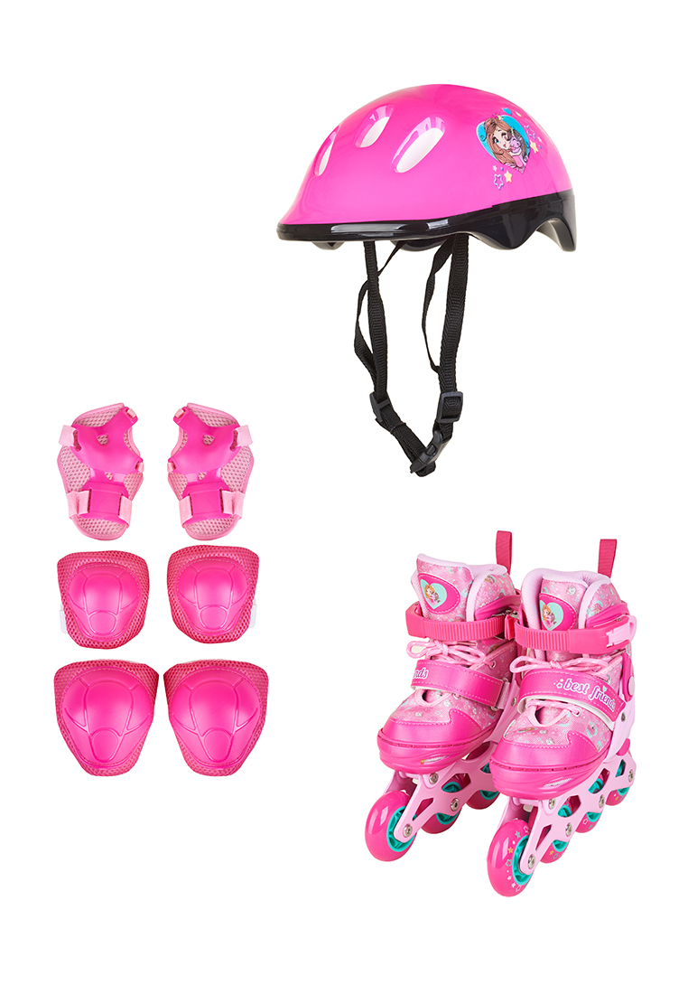 Набор: роликовые коньки, защита, шлем и сумка YX-0151 SB 60400010