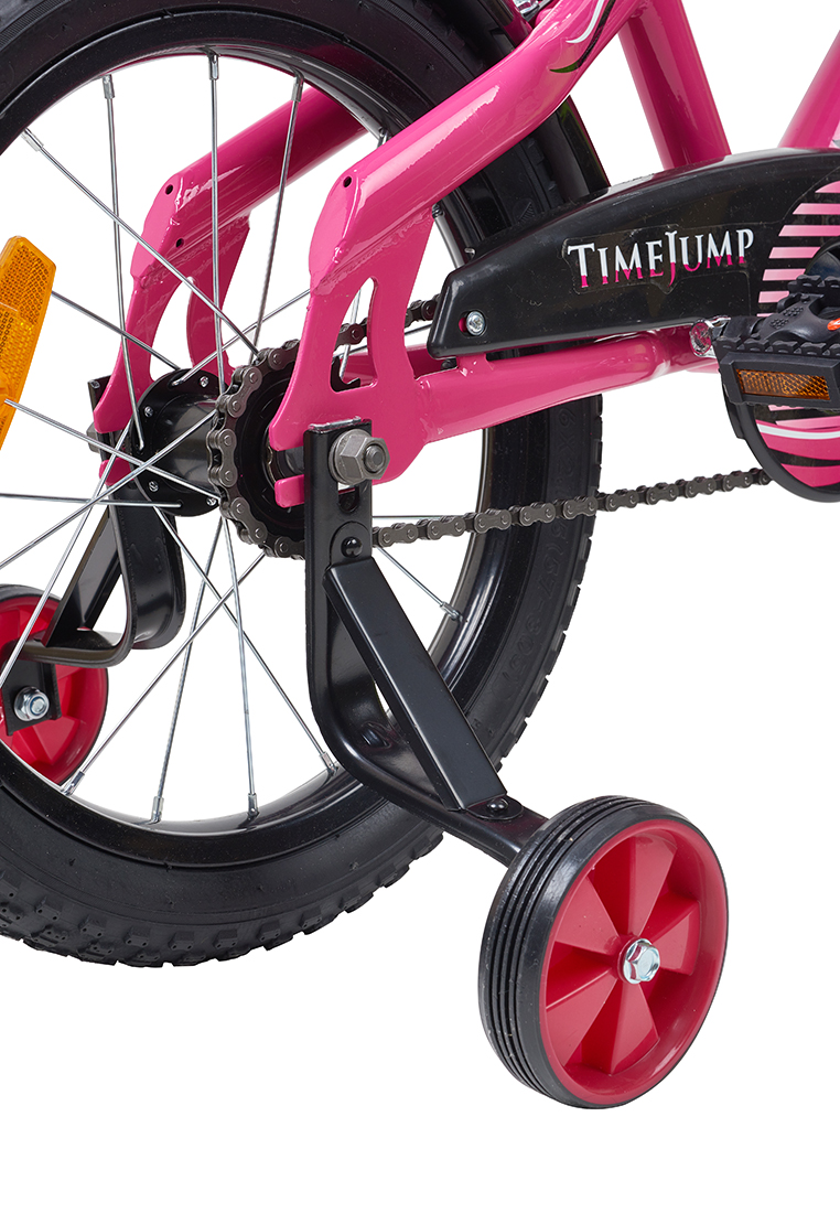 Велосипед 2-х колёсный розовый TimeJump 16" TJ16P19SS 61106010 вид 15