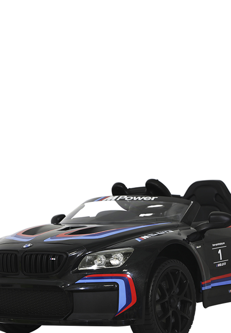 Электромобиль BMW M6 GT3 12V/4,5AH c Р/У 2,4G 6666ARBL, черн. 61307010 вид 11