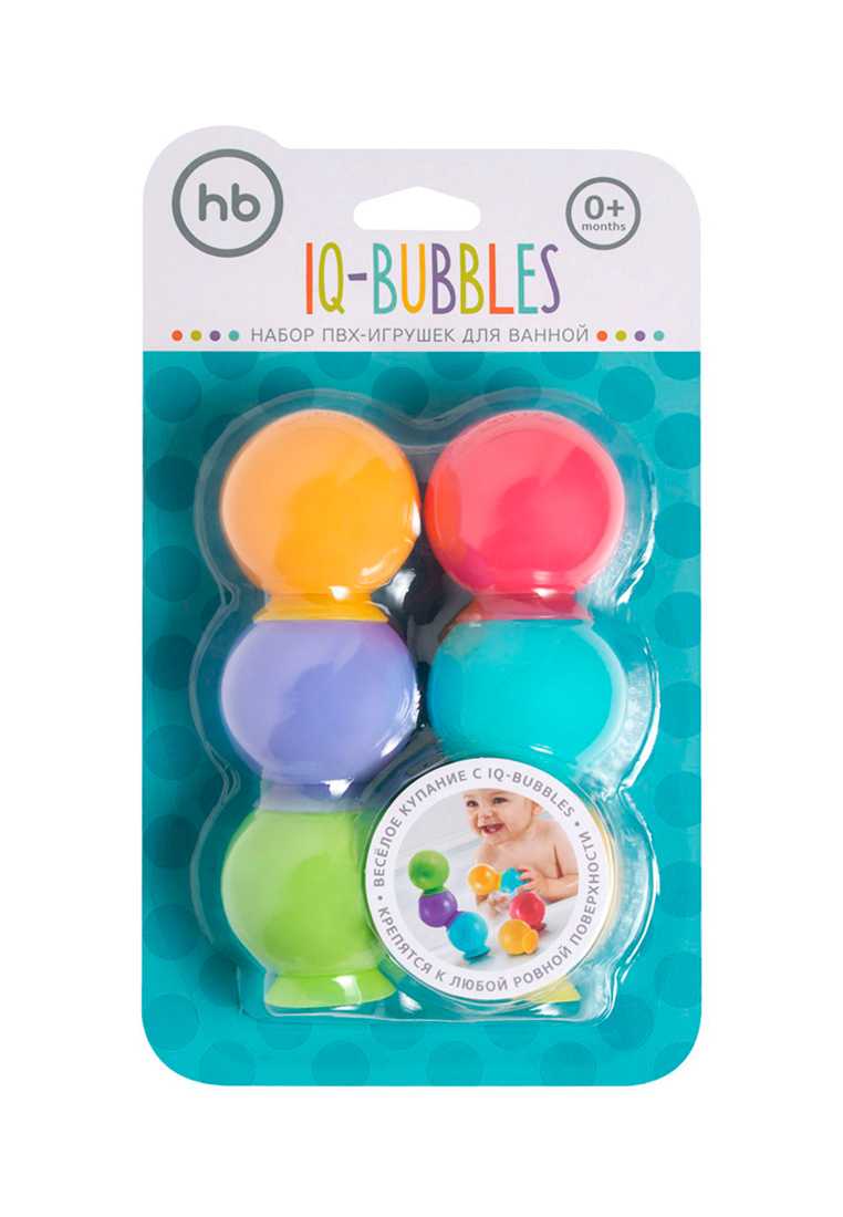 Набор ПВХ-игрушек для ванной "IQ-BUBBLES" 64304020 вид 2