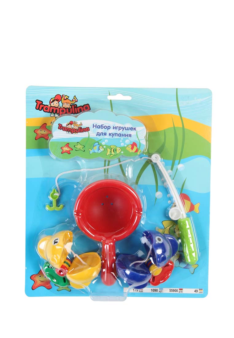 Набор игрушек для купания Trampulina K3069 64362908 вид 5