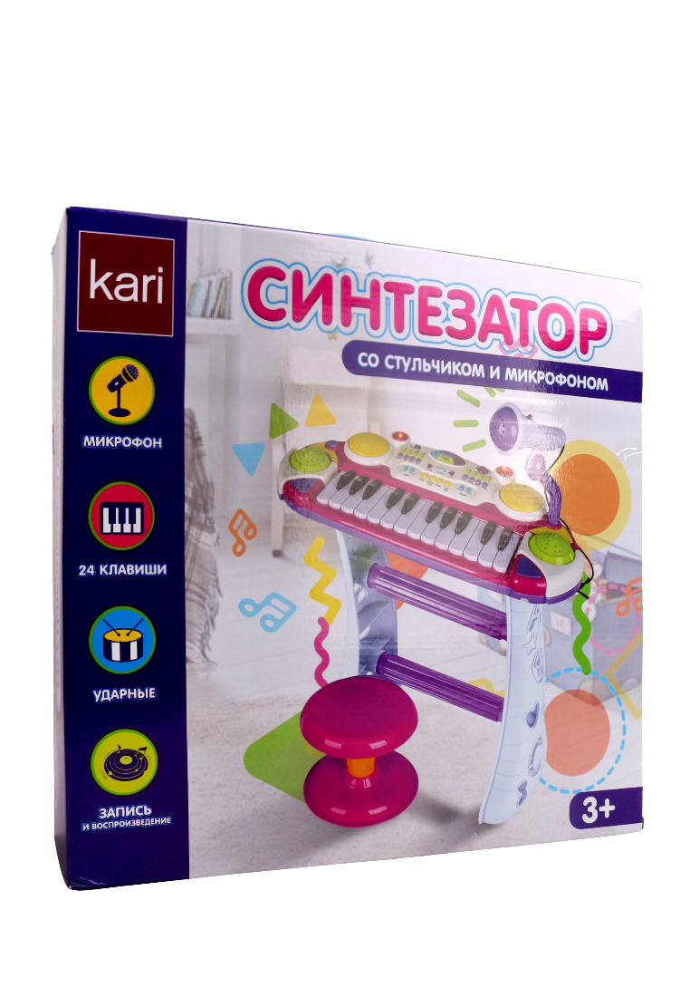 Детское пианино со стулом и микрофоном BT498536 65005000 вид 6