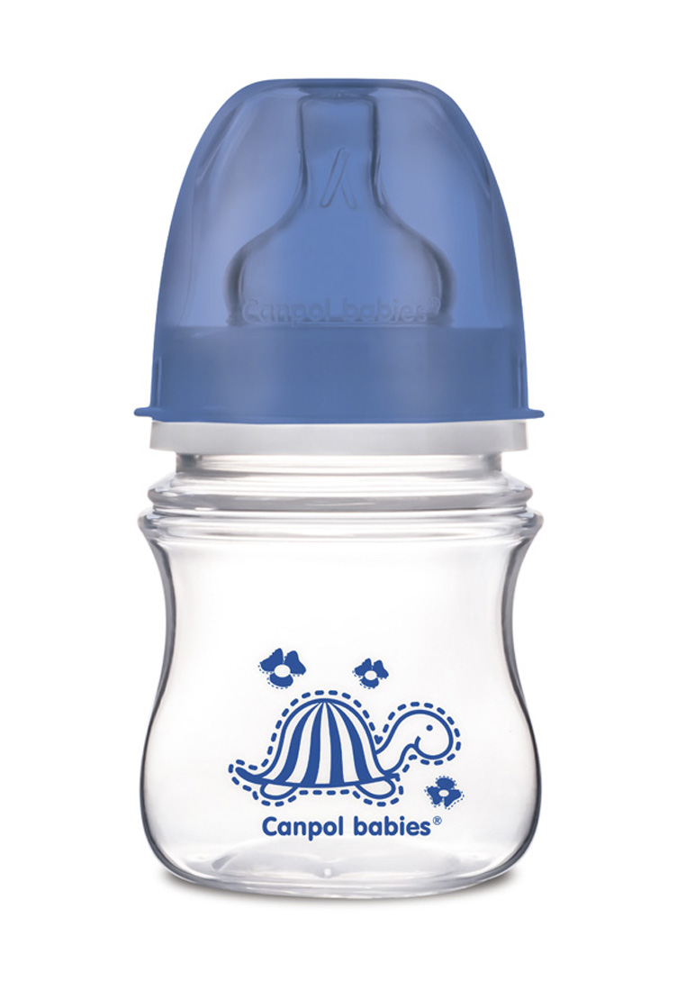 Бутылочка PP EasyStart с широким горлышком антиколиковая, 120 мл, 3+ Colourful animals 66010370