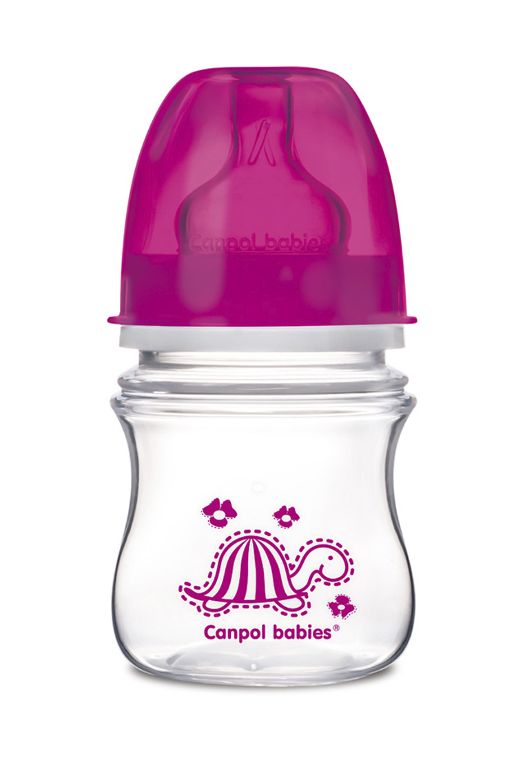 Бутылочка PP EasyStart с широким горлышком антиколиковая, 120 мл, 3+ Colourful animals 66010370 вид 3