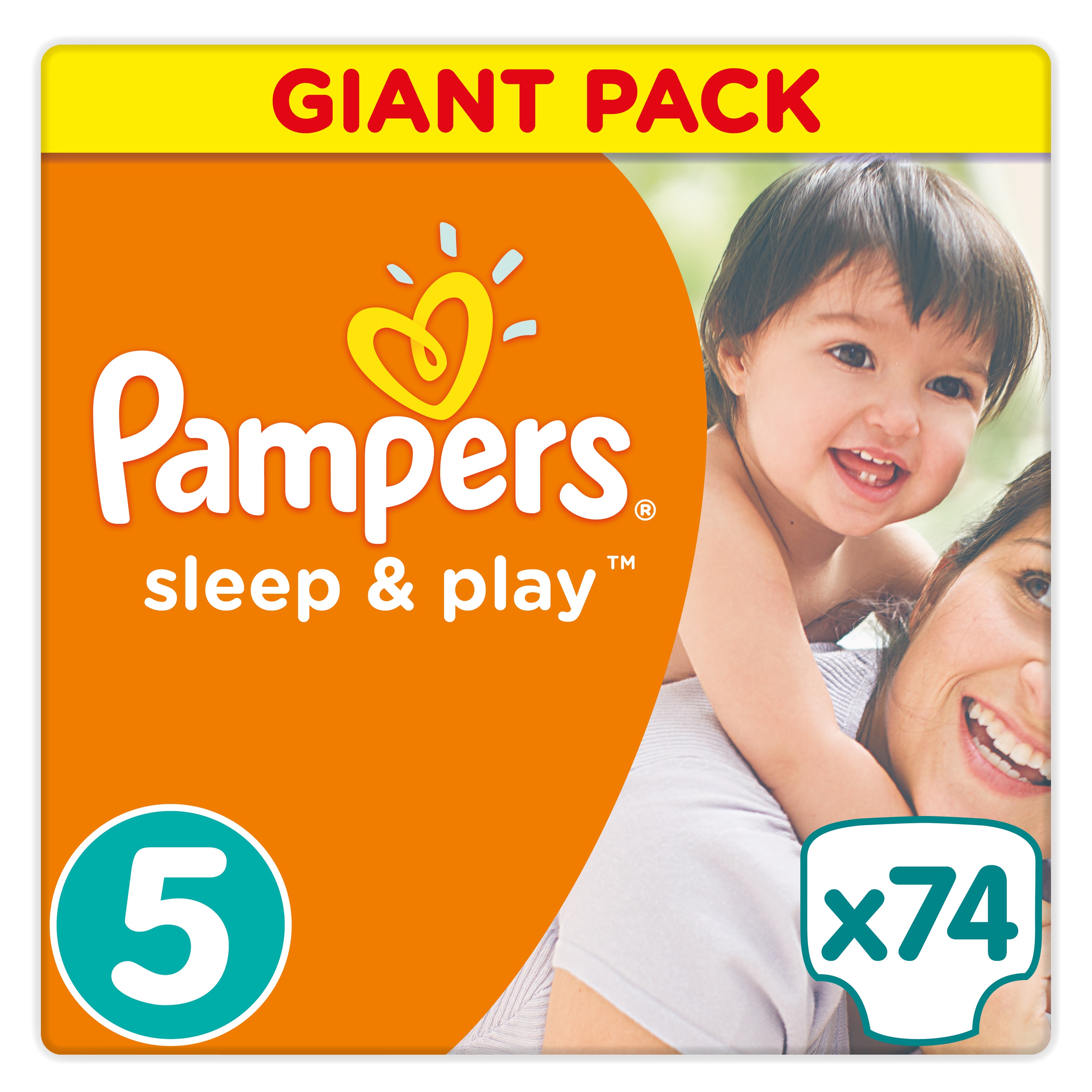 Подгузники Pampers Sleep & Play, 5 (11-18кг), 74шт 73944481
