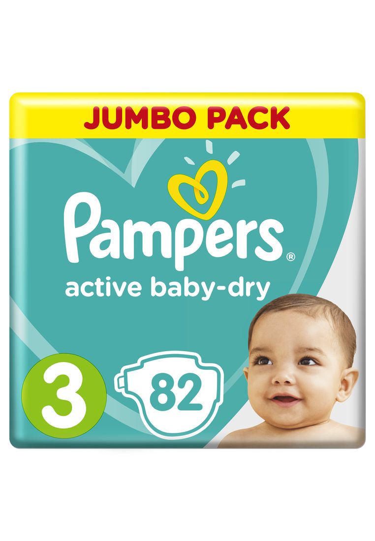 Подгузники Pampers Active Baby, 3 (4-9 кг), 82 шт. 73968825 вид 11