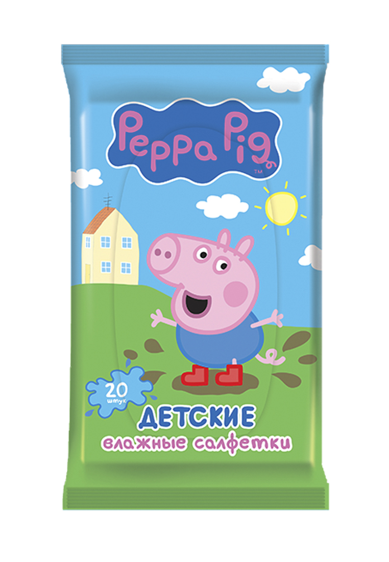 Влажные салфетки “Peppa Pig” 20шт 74210040 вид 2