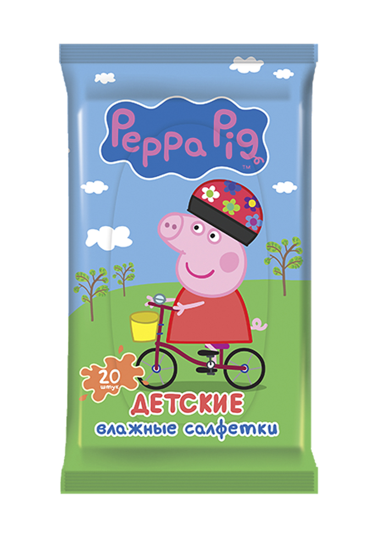 Влажные салфетки “Peppa Pig” 20шт 74210040 вид 3