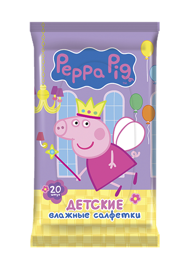 Влажные салфетки “Peppa Pig” 20шт 74210040 вид 4