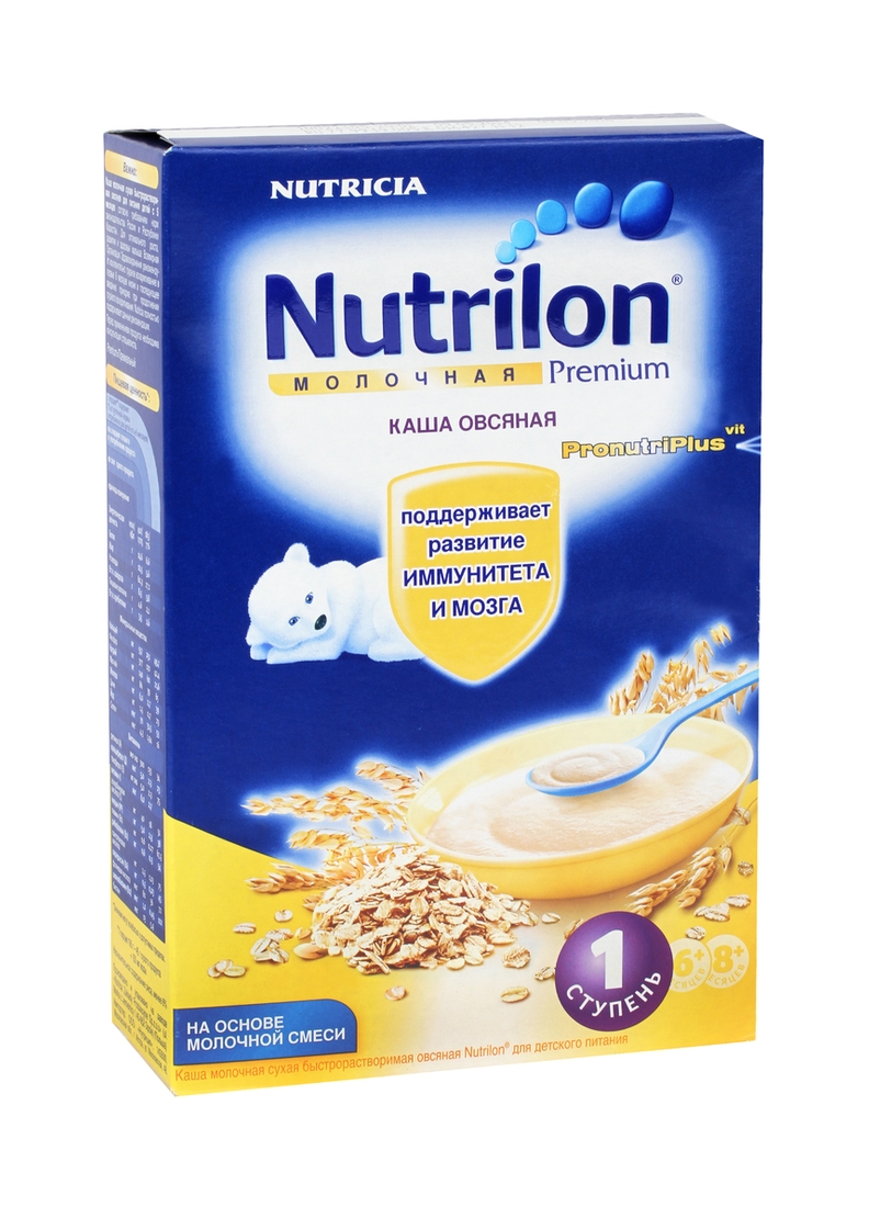 Каша молочная nutrilon 4 злака