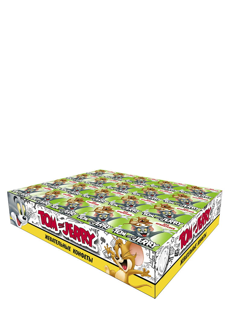 Жевательные конфеты "Tom and Jerry" со вкусом Яблоко 11,5г (40шт*18) 77505540 вид 2