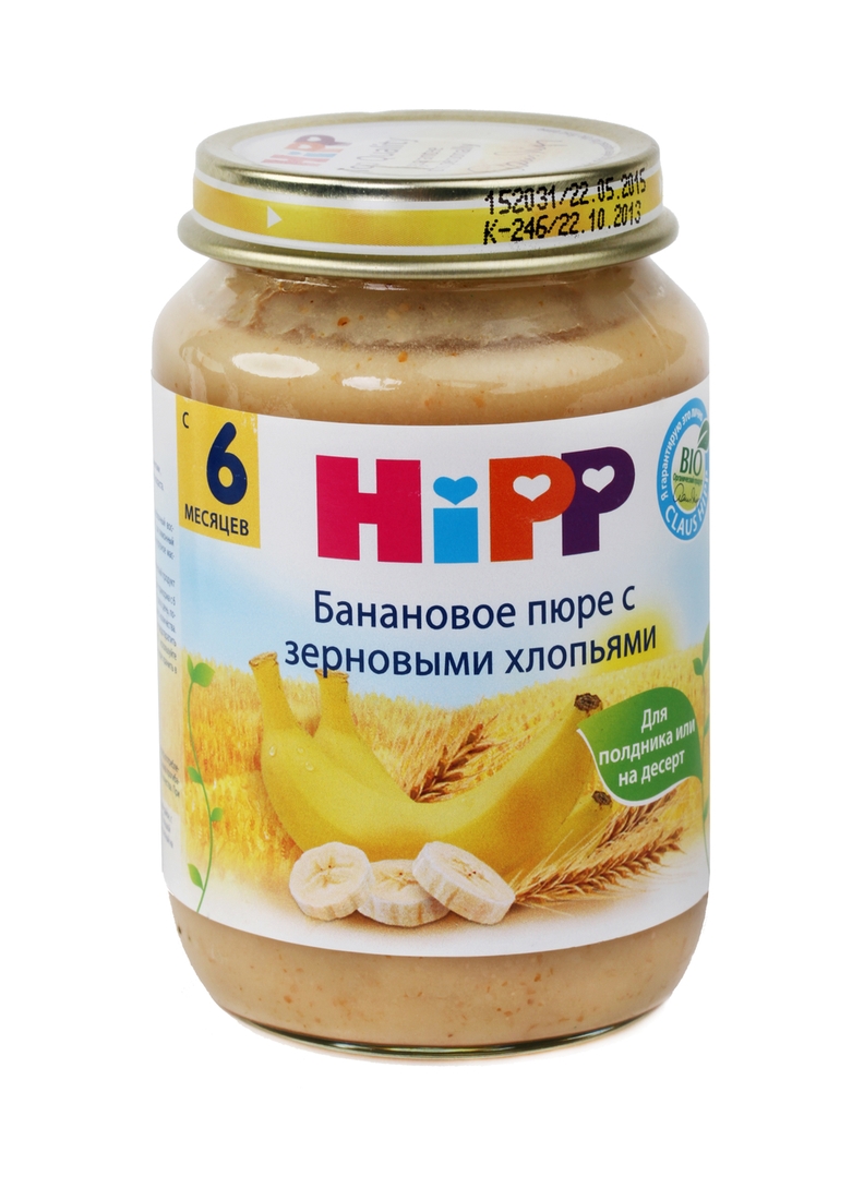 Hipp каша с бананом