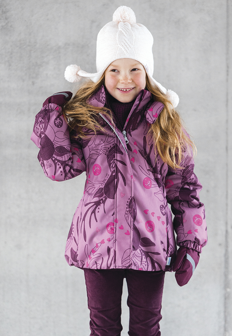 Куртка зимняя детская для девочек 88505080 вид 4