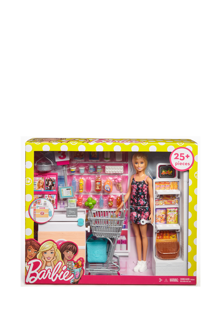 Barbie® Супермаркет в асс. FRP01 92105380 вид 2