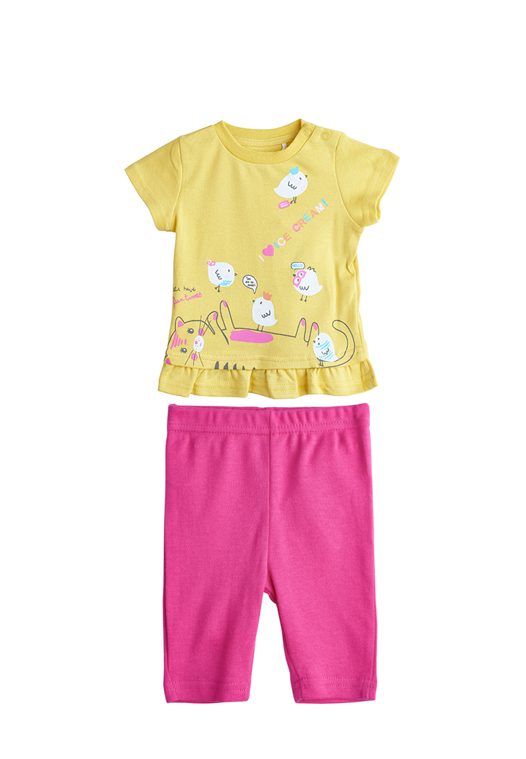 Комплект летней одежды для маленькой девочки 96106010
