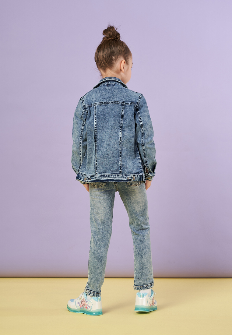 Куртка джинсовая для девочки 96700000 вид 4