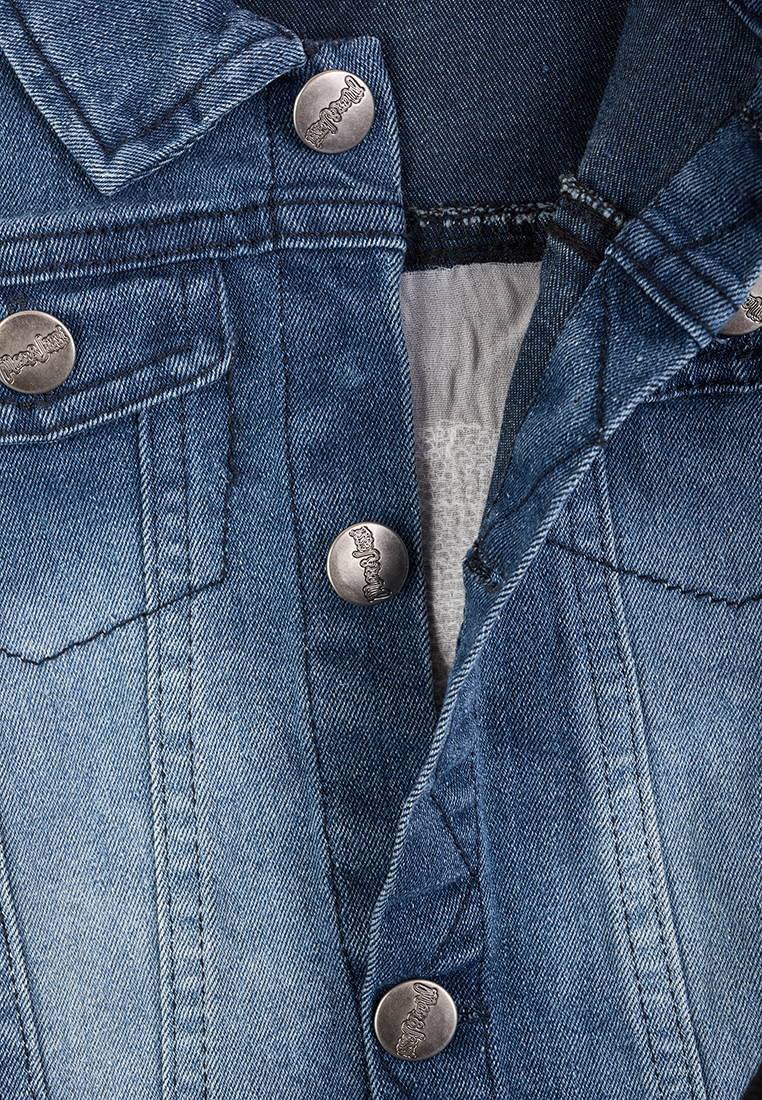Куртка джинсовая для девочки 96700010 вид 11