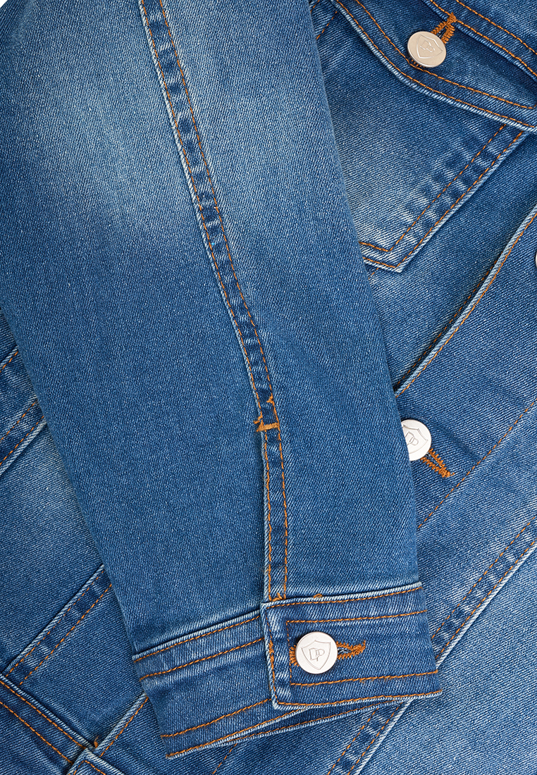 Куртка джинсовая для девочки 96700030 вид 10