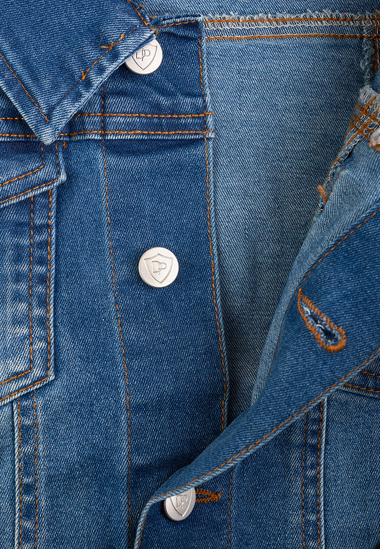 Куртка джинсовая для девочки 96700030 вид 11