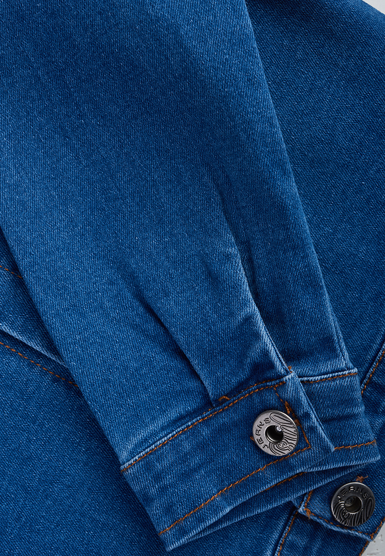 Куртка джинсовая для девочки 96708010 вид 5