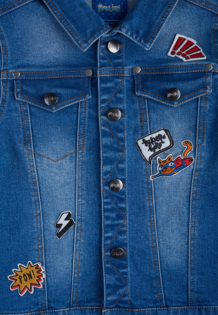 Куртка джинсовая для мальчика 96808020 вид 4