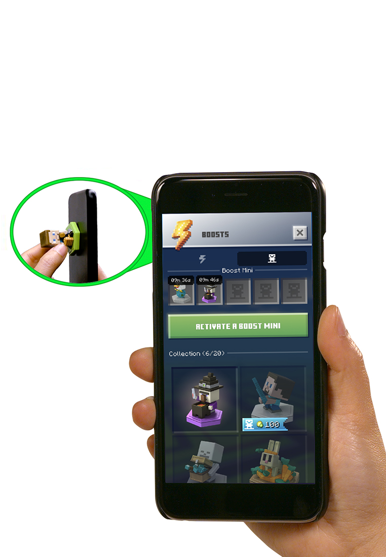 Minecraft® Набор из двух мини-фигурок с NFC-чипом 98209040 вид 2